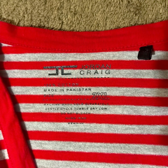 Jordan Craig Red and gray Carnigan - Picture 2 of 3